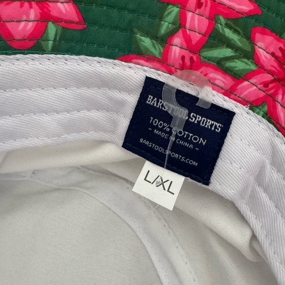 BARSTOOL Men's Pink Whitney Azalea Bucket Hat - Picture 3 of 3